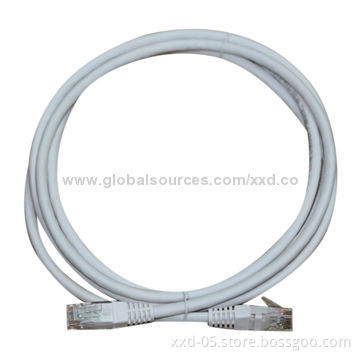 2xRJ45 UTP Cat5e Patch Cable in China, Good Price